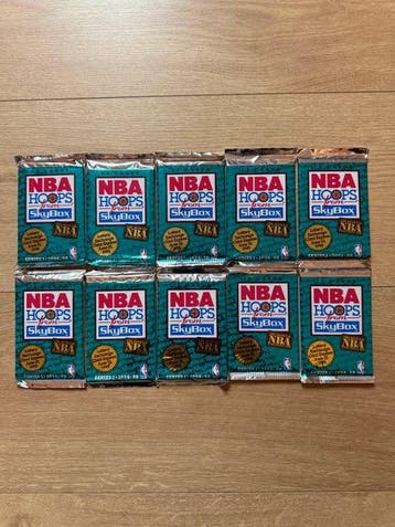 1994/95 NBA Hoops Shaquille ONeal - 10 Pack - Excellent, Nieuw