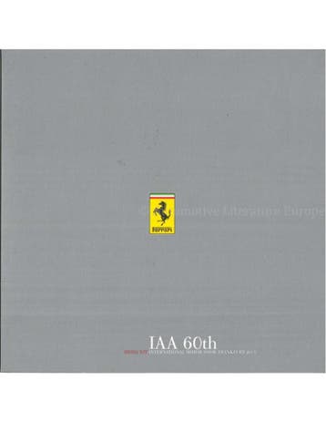 2003 FERRARI FRANKFURT IAA PERSMAP 19675/03, Nieuw, Ferrari, Author