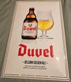 Duvel - Reclamebord - Metaal