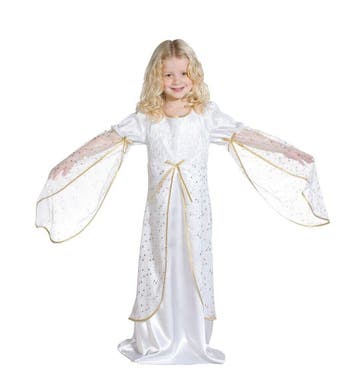 Verkleedkleding -carnaval - engel - meisje - maat 152, Verzenden, Nieuw