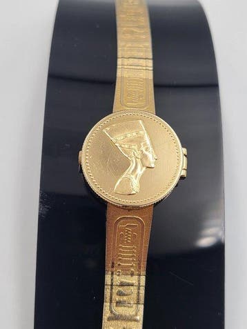 Franklin Mint - The Golden Nefertiti Watch - 930734 /