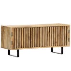 vidaXL Tv-meubel 90x30x40 cm massief mangohout, Verzenden, Nieuw, 50 tot 100 cm, Minder dan 100 cm
