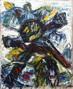 Jan Sierhuis (1928-2023), Gedemonteerde scheepsmotor, Antiek en Kunst