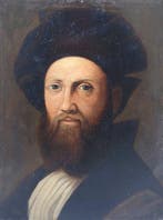 Raffaello Sanzio (1483-1520), Seguace di - Ritratto di