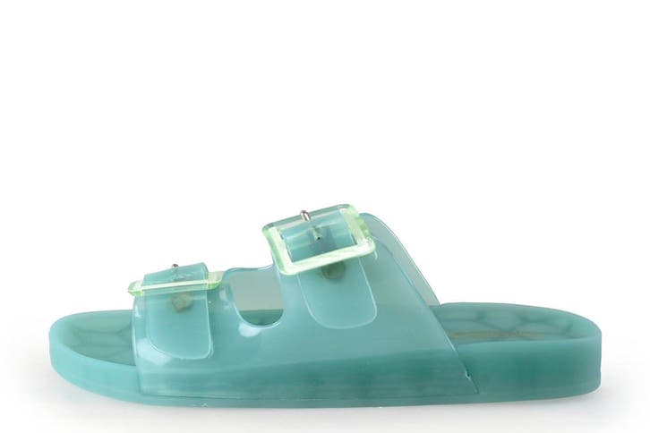 Colors of California Slippers in maat 40 Blauw, Kleding | Dames, Schoenen, Blauw, Zo goed als nieuw, Slippers, Verzenden