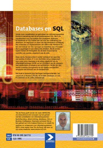 Databases en SQL 9789039526170 T. de Rooij, Verzenden, Gelezen, T. de Rooij