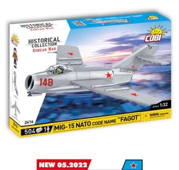 COBI  2416 MIG-15 Fagot (Leger bouwsets, Modelbouwsets), Verzenden, Nieuw