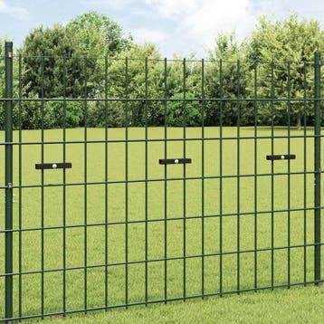 vidaXL U-matverbinding 10 sets antraciet, Verzenden, Nieuw
