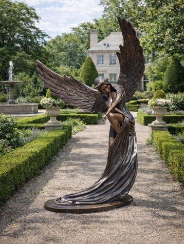 Beeld, Bronze XL: Angel - 119.5 cm - Brons - 2026