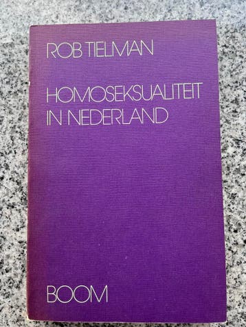 Homoseksualiteit in Nederland, Boeken, Gelezen, Verzenden, Maatschappij en Samenleving, Rob Tielman