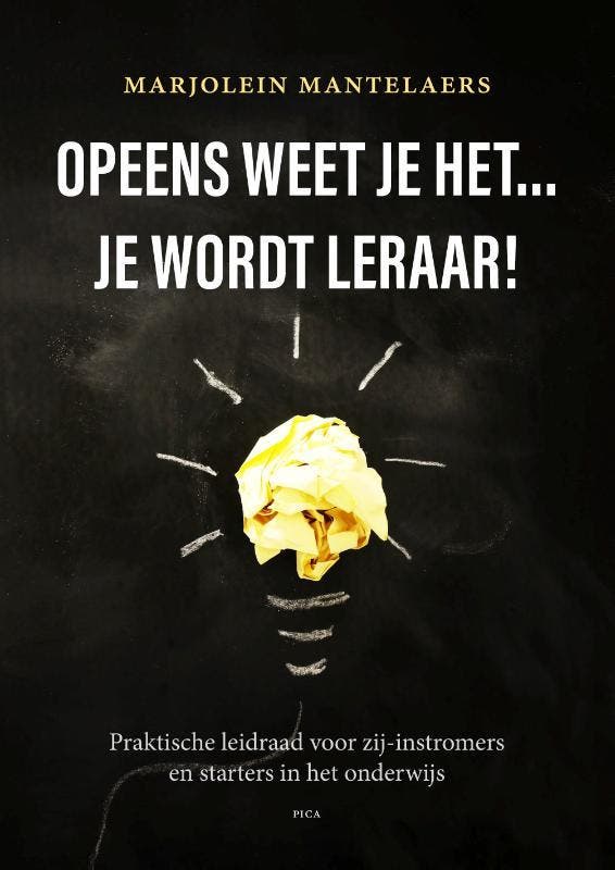 Opeens weet je het â¦ je wordt leraar 9789493209329, Boeken, Studieboeken en Cursussen, Zo goed als nieuw, Verzenden