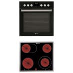 €529 Bauknecht HEKO Black 500 P – Inbouw oven- en kookplaa, Ophalen of Verzenden, Nieuw