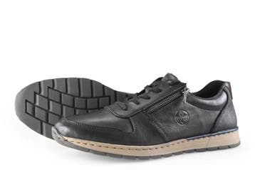 Rieker Sneakers in maat 43 Zwart, Kleding | Heren, Schoenen, Verzenden, Zwart, Rieker, Sneakers of Gympen