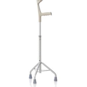 Moretti driepoot wandelstok met onderarmkruk ondersteuning, Verzenden, Nieuw
