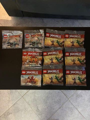 Lego Set - Ninjago - LEGO Ninjago - Lotto di 10 Polybag, Nieuw