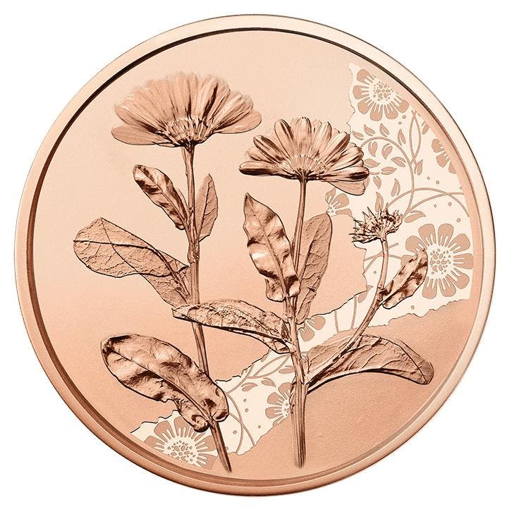 Oostenrijk 10 Euro Goudsbloem 2022, Postzegels en Munten, Munten | Europa | Euromunten, Verzenden