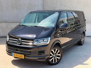 Volkswagen Transporter L2H1 DC 150PK 4Motion DSG 2x schuifde, Automaat, Stof, Gebruikt, Volkswagen
