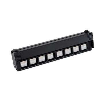 LED 1-fase Railarmatuur | 12 Watt | Zwart | 30 cm, Ophalen of Verzenden, Nieuw, Metaal