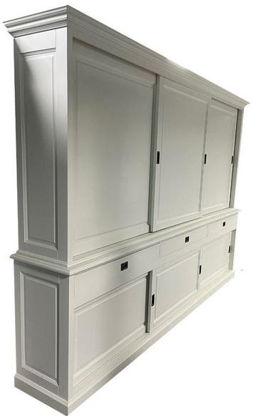 Buffetkast wit Putten 300cm dichte deuren, Huis en Inrichting, Kasten | Buffetkasten, Ophalen of Verzenden, Nieuw