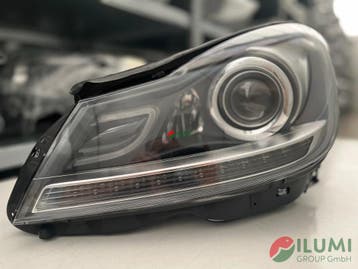 MERCEDES W204 LIFT XENON KOPLAMP LINKS KPL A2048204339, Auto-onderdelen, Verzenden, Gebruikt, Mercedes-Benz