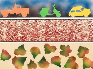 Renato Mambor (1936-2014) - Autostrada del sole, Antiek en Kunst