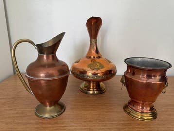 Vaas (3) - Messing, Koper, Antiek en Kunst