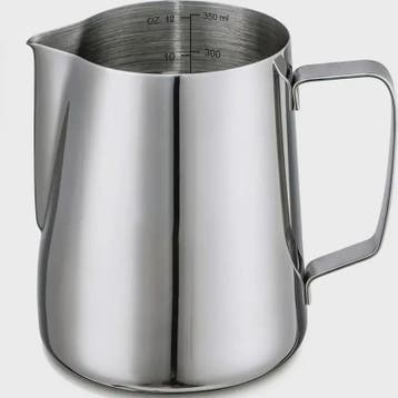 Set van 3 RVS Melkopschuimkannen (350/600/900ml) met Maatver, Verzenden