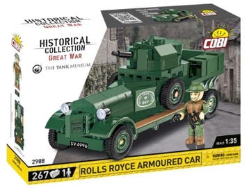 COBI WW1 2988 Rolls Royce Armored Car (Leger bouwsets), Verzenden, Nieuw