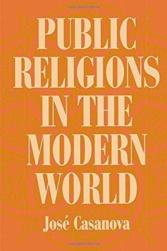 Public Religions in the Modern World - José Casanova, Boeken, Verzenden, Gelezen, José Casanova
