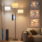 Design Booglamp Zwart | 36W LED | Laatste Stuk! OP=OP, Huis en Inrichting, Lampen | Vloerlampen, Nieuw, Ophalen of Verzenden, Minder dan 100 cm