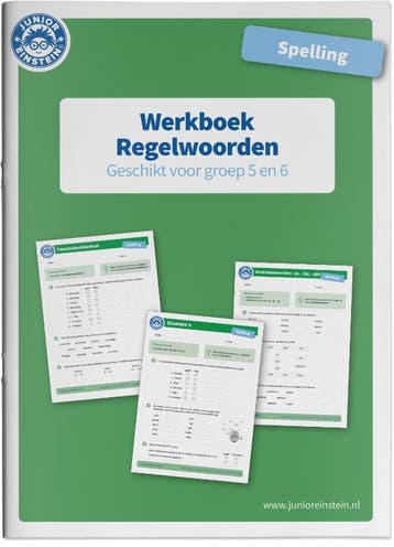 Junior Einstein Spelling werkboek Regelwoorden groep 5-6 (pe, Verzenden, Nieuw