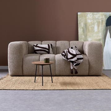 *WOONWINKEL* Design Bank Beige 2-zits, Verzenden, Nieuw