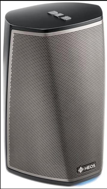 Denon HEOS 1 HS2 - Draadloze Multiroom Speaker Zwart, Ophalen, Zo goed als nieuw, Center speaker