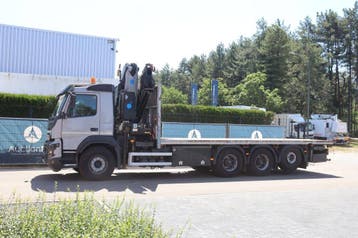 Veiling: Kraanwagen Volvo FMX330 TRIDEM 8x4 Diesel 2014, Automaat, Diesel, Volvo, Zilver of Grijs
