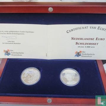 Nederland combinatie set 2006 (PROOF) Van Gogh en Rembra..., Postzegels en Munten, Munten | Nederland, Verzenden, Overige waardes