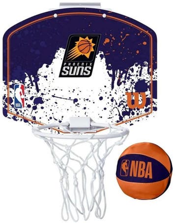Wilson Team Mini Hoop Nba Suns Set Met Bal En Mini Basket..., Verzenden, Nieuw