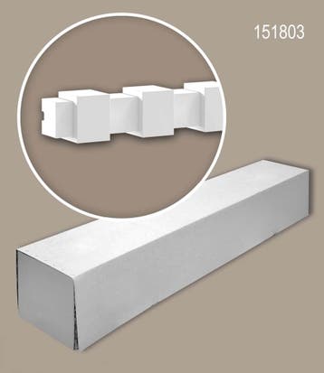 Profhome 151803-box 1 doos 12 lijsten Wandlijst Fries | 24, Verzenden, Nieuw