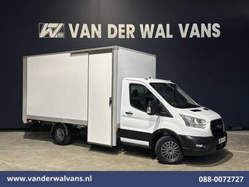 Ford Transit | 2.0 TDCI 131pk Bakwagen Laadklep Zijdeur, Gebruikt, Euro 6, Wit, Dealer onderhouden