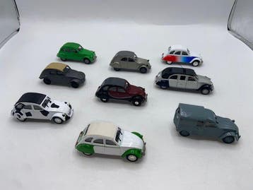 Norev 1:43 - Modelauto (9) - Hachette Collectie 2CV Citroën, Nieuw