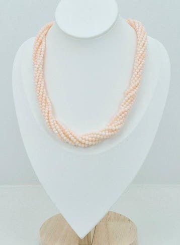 Koraal - Zilver, Verguld - Halsketting - CORALLO ROSA