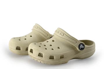 Crocs Instappers Meisjes in maat 25½ Beige, Crocs, Verzenden, Jongen of Meisje, Schoenen