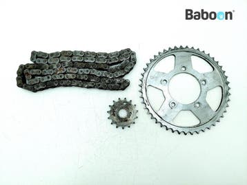 Ketting Set Suzuki GSF 650 Bandit 2004-2006 (GSF650), Motoren, Verzenden, Gebruikt