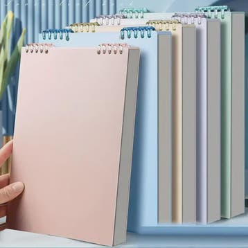 A5 Dik Notitieboek met Spiraalbinding - 60 Vel Lijn Papier, Verzenden, Nieuw