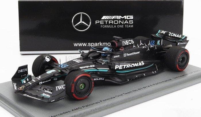 Spark 1:43 - Modelauto - Exclusive! George Russell Mercedes, Hobby en Vrije tijd, Modelauto's | 1:5 tot 1:12
