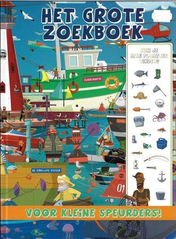 Het grote zoekboek voor kleine speurders in XL formaat., Verzenden, Gelezen