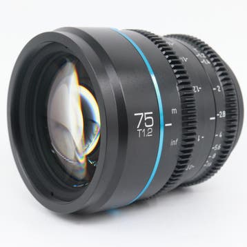 Sirui Nightwalker Series 75mm T1.2 S35 MF Cine RF, Verzenden, Gebruikt