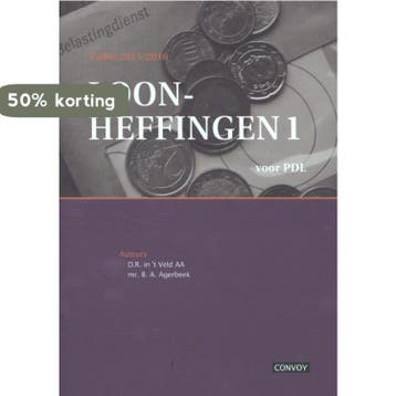 Loonheffingen 1 voor PDL 2015/2016 9789491725890, Verzenden, Gelezen, D.R. in 't Veld