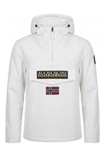 Napapijri Jas in maat M Wit, Verzenden, Zo goed als nieuw, Wit, Napapijri