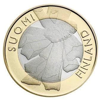 Finland 5 Euro Ostrobothnia 2011, Postzegels en Munten, Verzenden