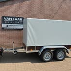Nieuw Zeer degelijke aanhangwagen + Huif  B Rijbewijs, Auto diversen, Aanhangers en Bagagewagens, Ophalen of Verzenden, Nieuw